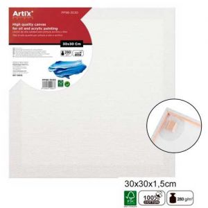 Podobrazie bawełniane Artix, 30x30cm 280g